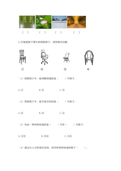 教科版科学二年级上册《期末测试卷》a4版打印.docx