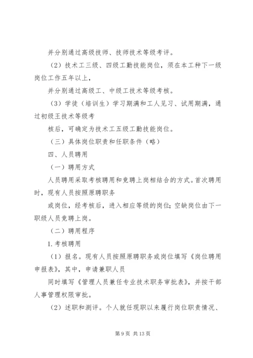 学校岗位设置设置和人员聘用的综合报告 (3).docx