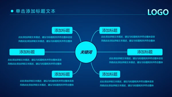 炫酷蓝色科技公安警察工作汇报PPT模板