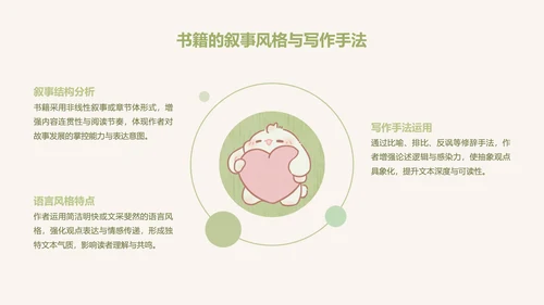 眠眠兔绿色卡通风读书笔记