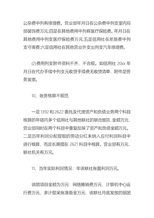 2021财务检查自查报告范文