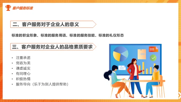 客户服务标准意识培训课件通用PPT模板