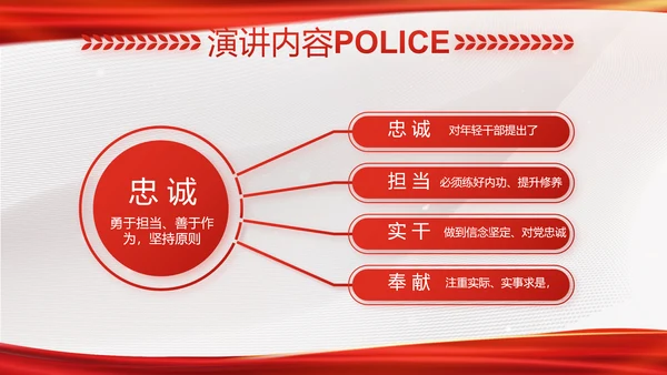 大气时尚司法警察公安工作总结动态PPT模板