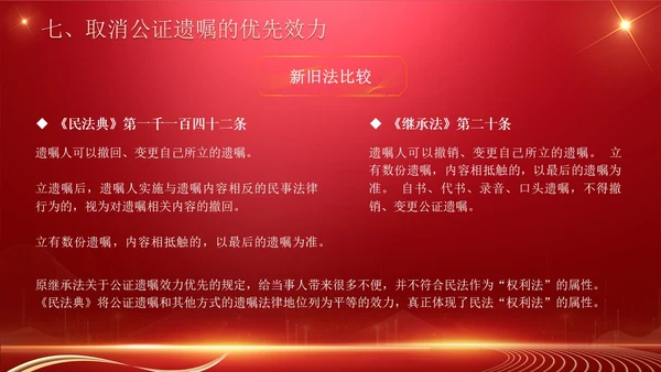 民法典继承编解读科技红色法律