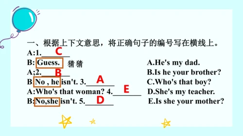 人教PEP版三年级下册英语期中复习 问答句专项复习课件