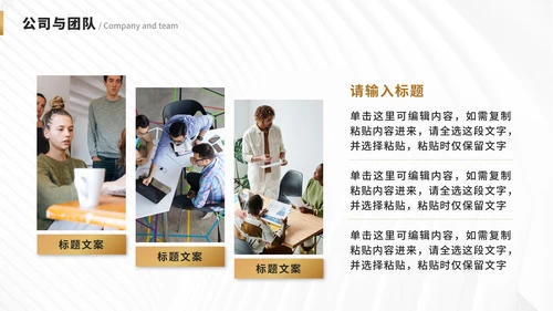企业介绍宣传手册PPT模板