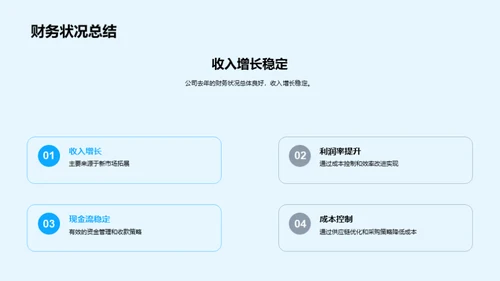 财务全景：挑战与突破