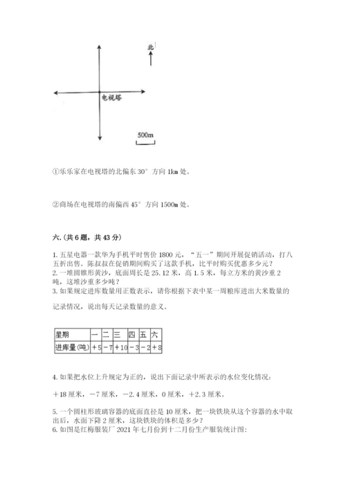 济南市外国语学校小升初数学试卷精品（名师推荐）.docx