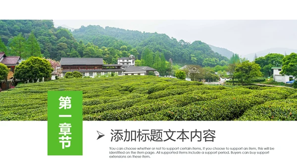 清新乡村旅游新农村建设乡村建设乡村旅游PPT模板