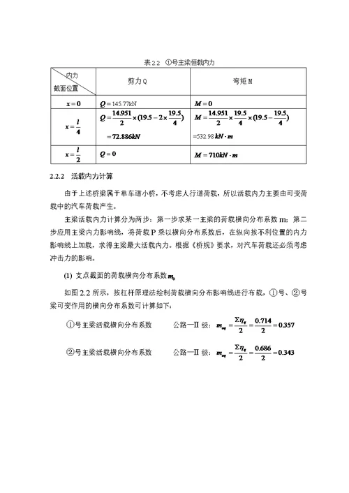 预应力简支T梁优秀毕业设计计算书