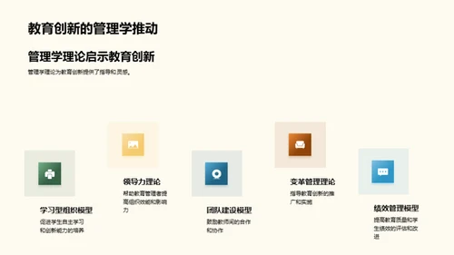 教育创新的管理学驱动