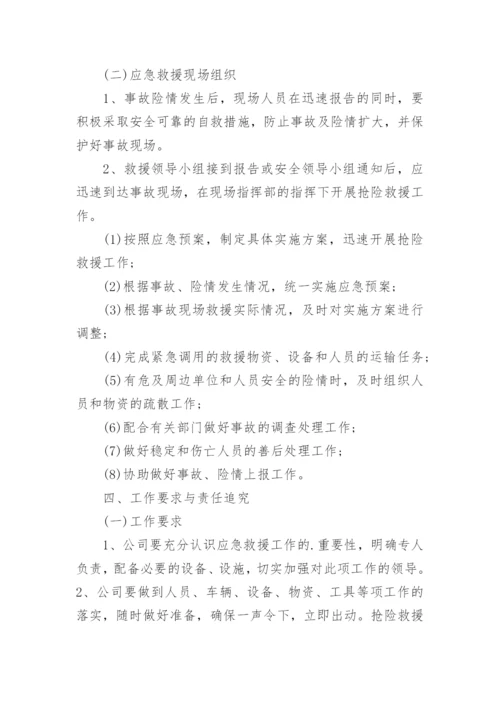 运输公司生产安全事故的应急预案.docx