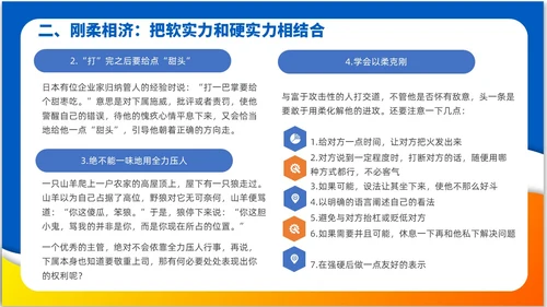 简约风3D小人领导力与执行力企业中层干部培训PPT课件