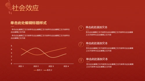 红色喜庆风春节PPT模板