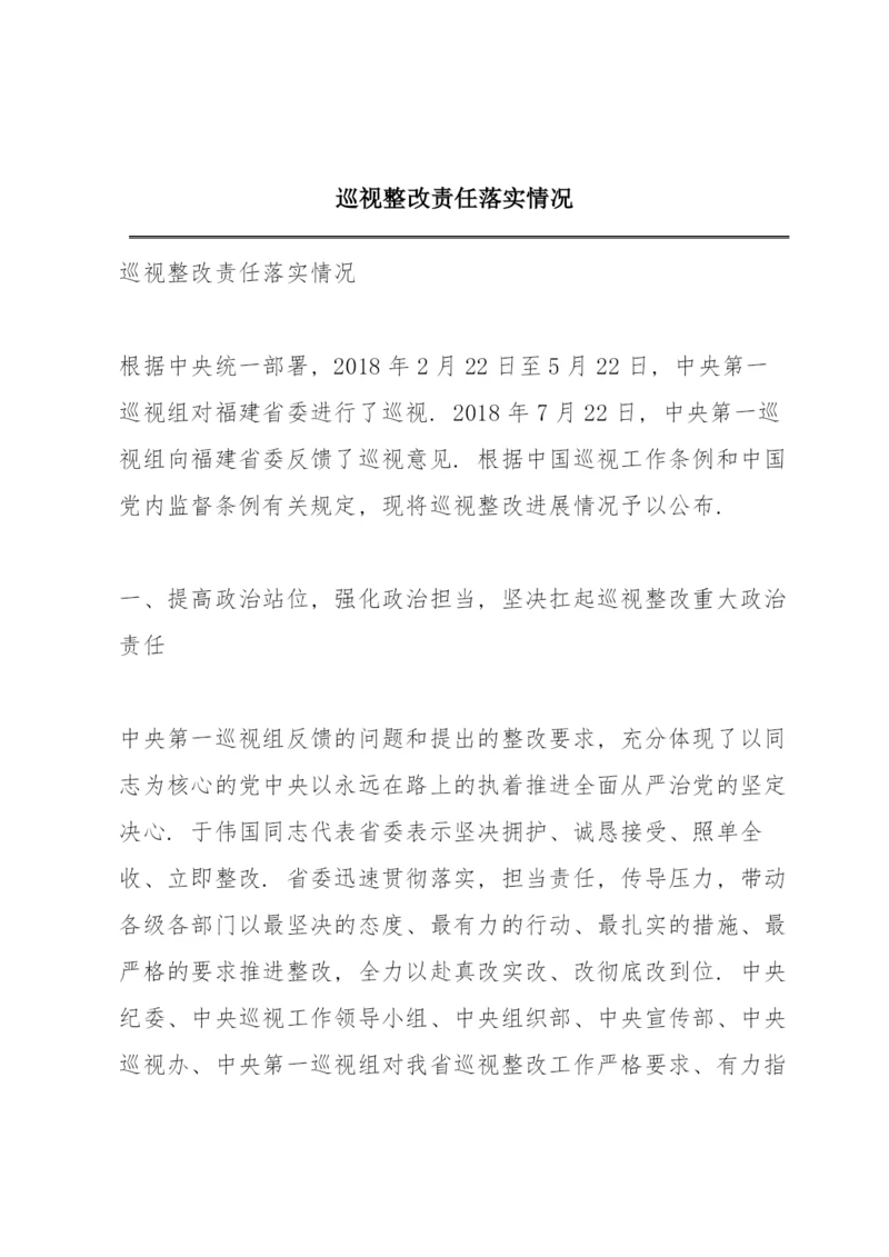 巡视整改责任落实情况.docx