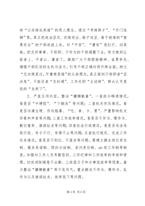 党的群众路线正风肃纪工作方案.docx