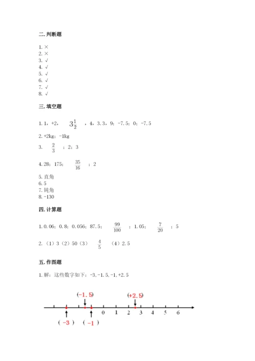 北师大版小学数学六年级下册期末检测试题（典优）.docx