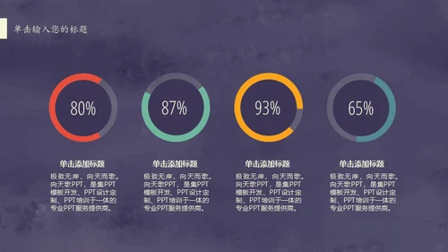 复古图案文艺工作总结通用PPT模板