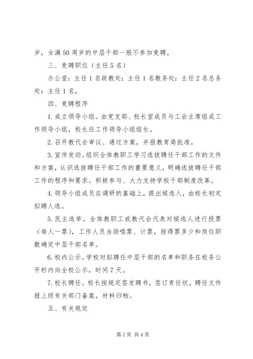 聘中层干部方案.docx