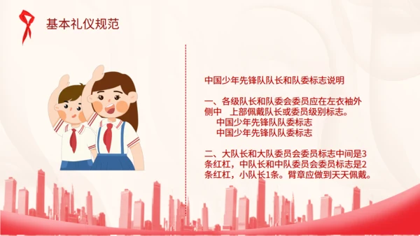 中国少先队标志礼仪基本规范通用PPT