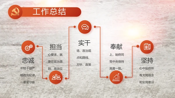 党支部党史学习教育工作总结动态PPT