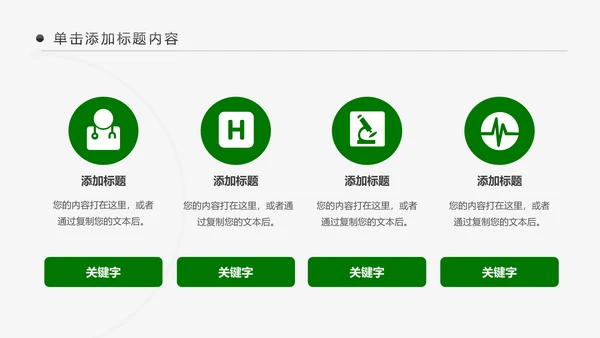 医院医生医药医疗医学类通用工作汇报PPT模板