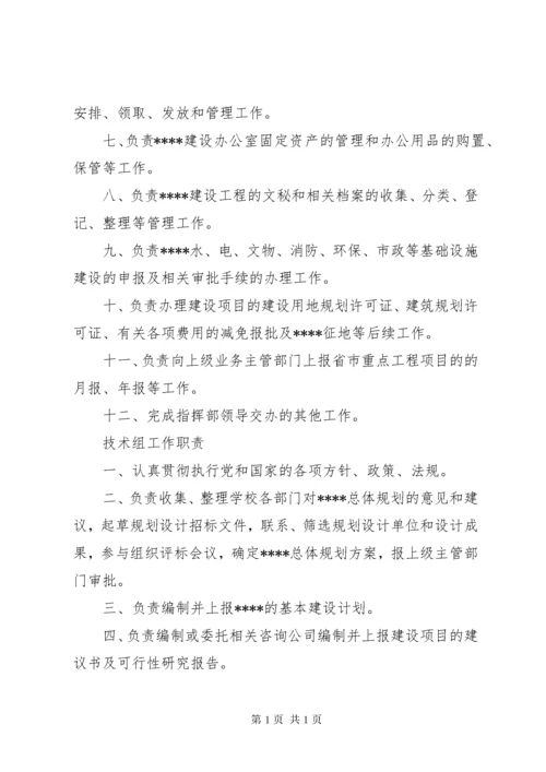 工程建设指挥部职责.docx