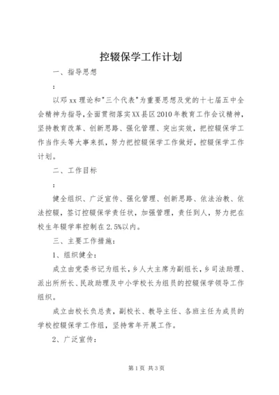 控辍保学工作计划 (5).docx
