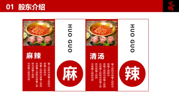 餐饮行业加盟商业计划书美食通用PPT模板