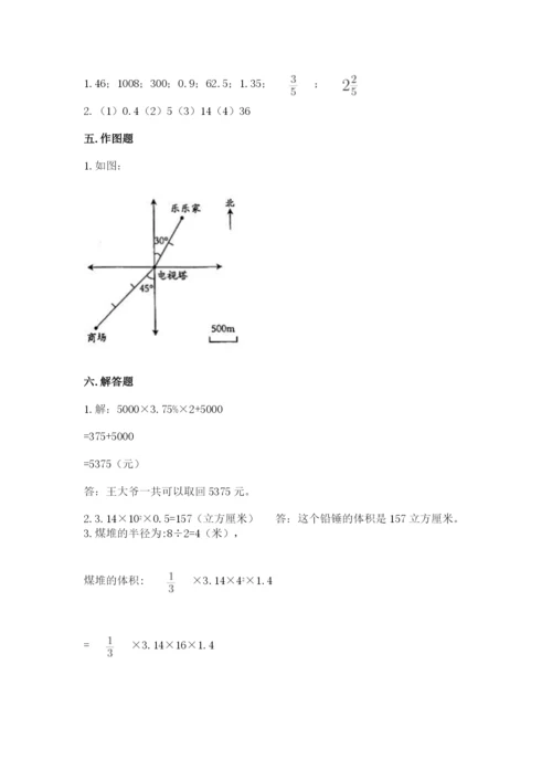 小升初六年级期末试卷精品【b卷】.docx