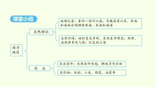 7.1 自然特征与农业（课件28张）- 人教版地理八年级下册