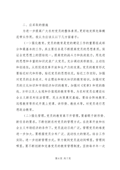 党员思想状况对策报告.docx