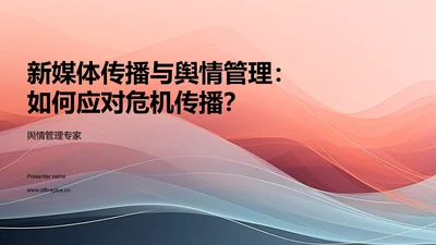 新媒体传播与舆情管理：如何应对危机传播？