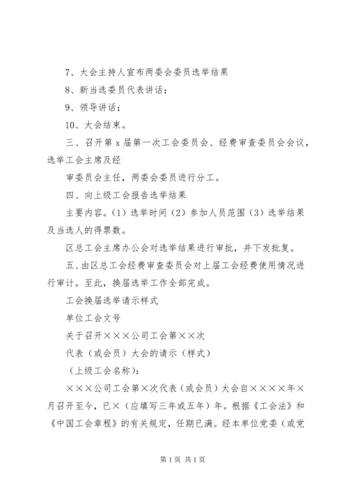 学校工会换届选举程序(精) (4).docx