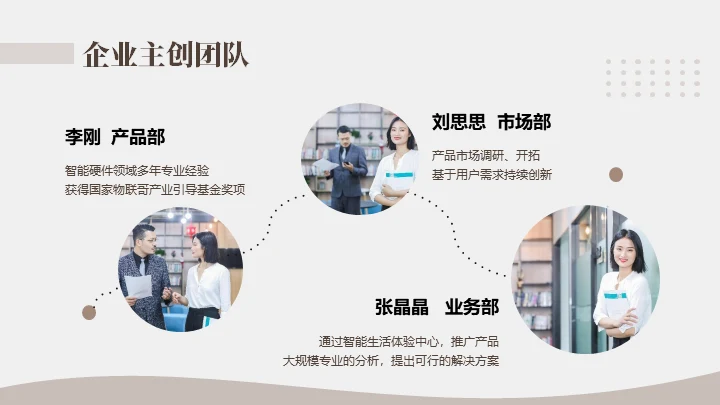 商务风智能家居可行性研究报告通用PPT模板