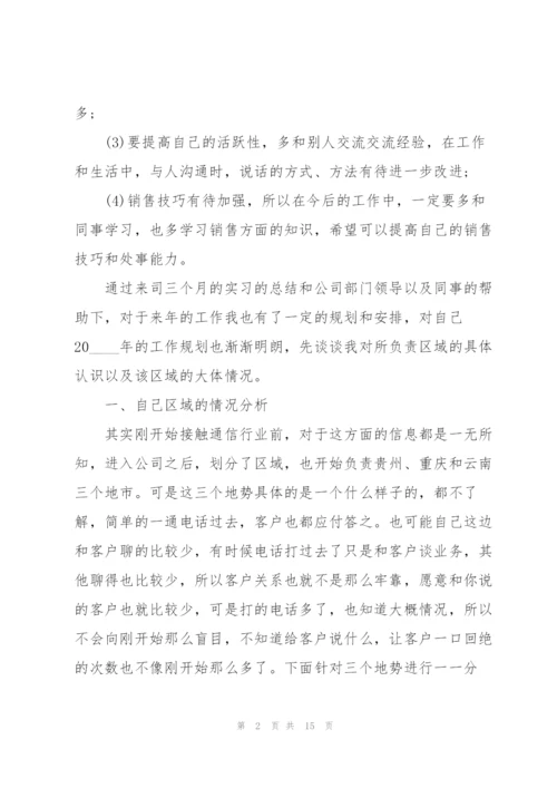 销售人员个人工作述职报告.docx