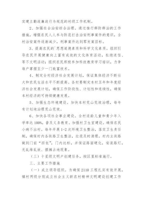 美丽乡村示范村建设实施方案.docx