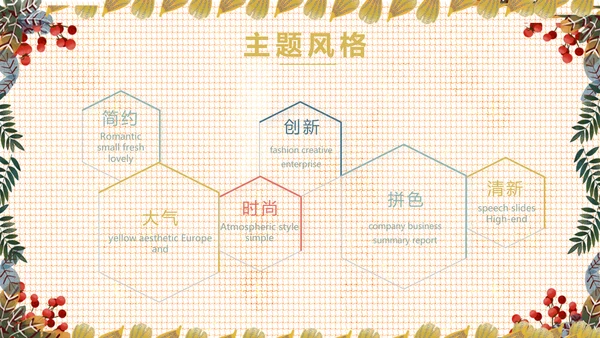 小清新工作总结汇报动态PPT模板