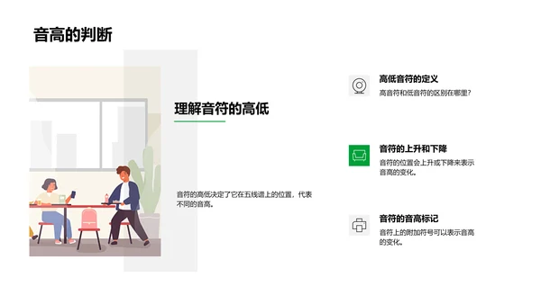 音符启蒙教学PPT模板
