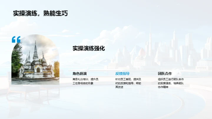 礼仪在旅行社的应用