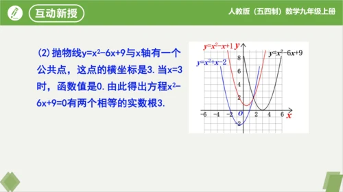 28.2二次函数与一元二次方程（同步课件）-九年级数学上册同步精品课堂（人教版五四制）