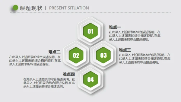 微立体手指解锁毕业论文答辩演示通用PPT文稿模版