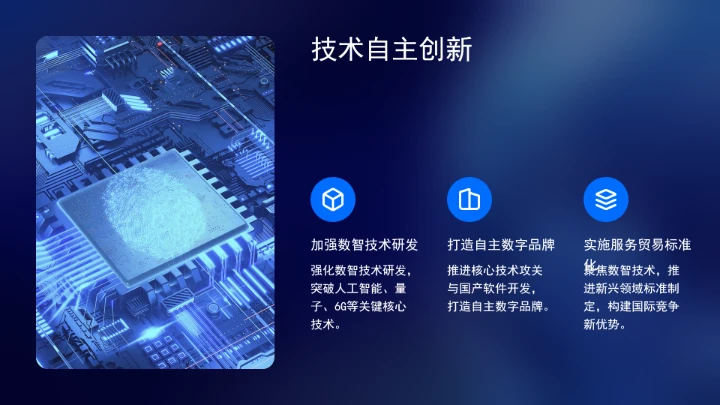 数智引领服务贸易高质量发展ppt课件