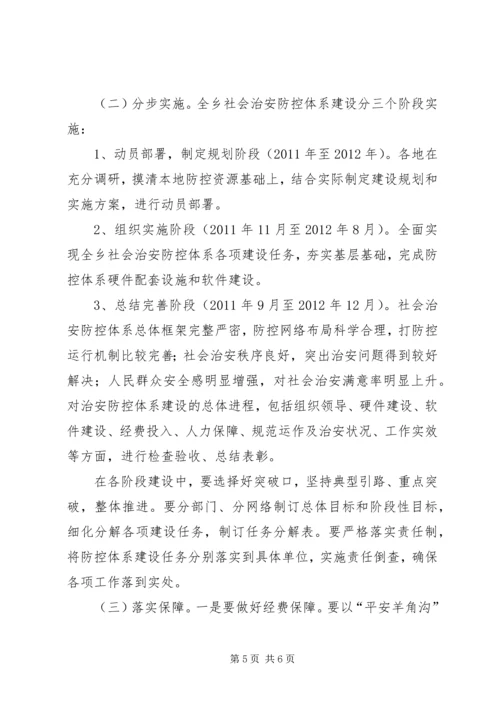 羊角沟乡社会治安防控体系建设规划.docx