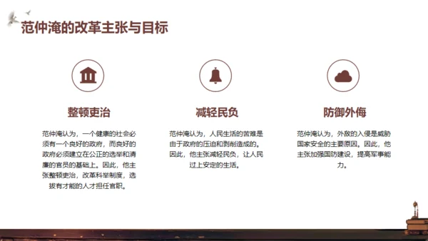 范仲淹介绍通用PPT模板