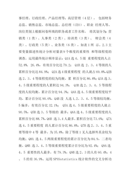 工商管理学生胜任力调查.docx