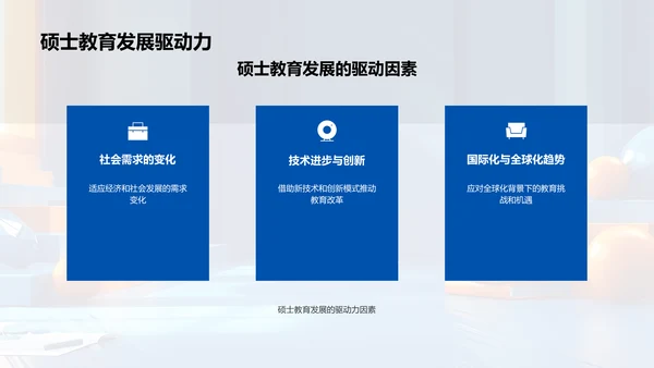 硕士教育展望PPT模板