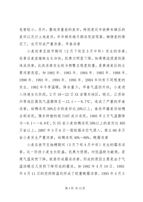 自然灾害及应对课题报告.docx