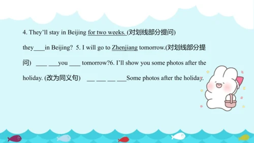 Unit 7 Summer holiday plans Story time & Grammar t