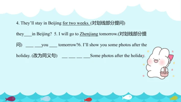 Unit 7 Summer holiday plans Story time & Grammar t